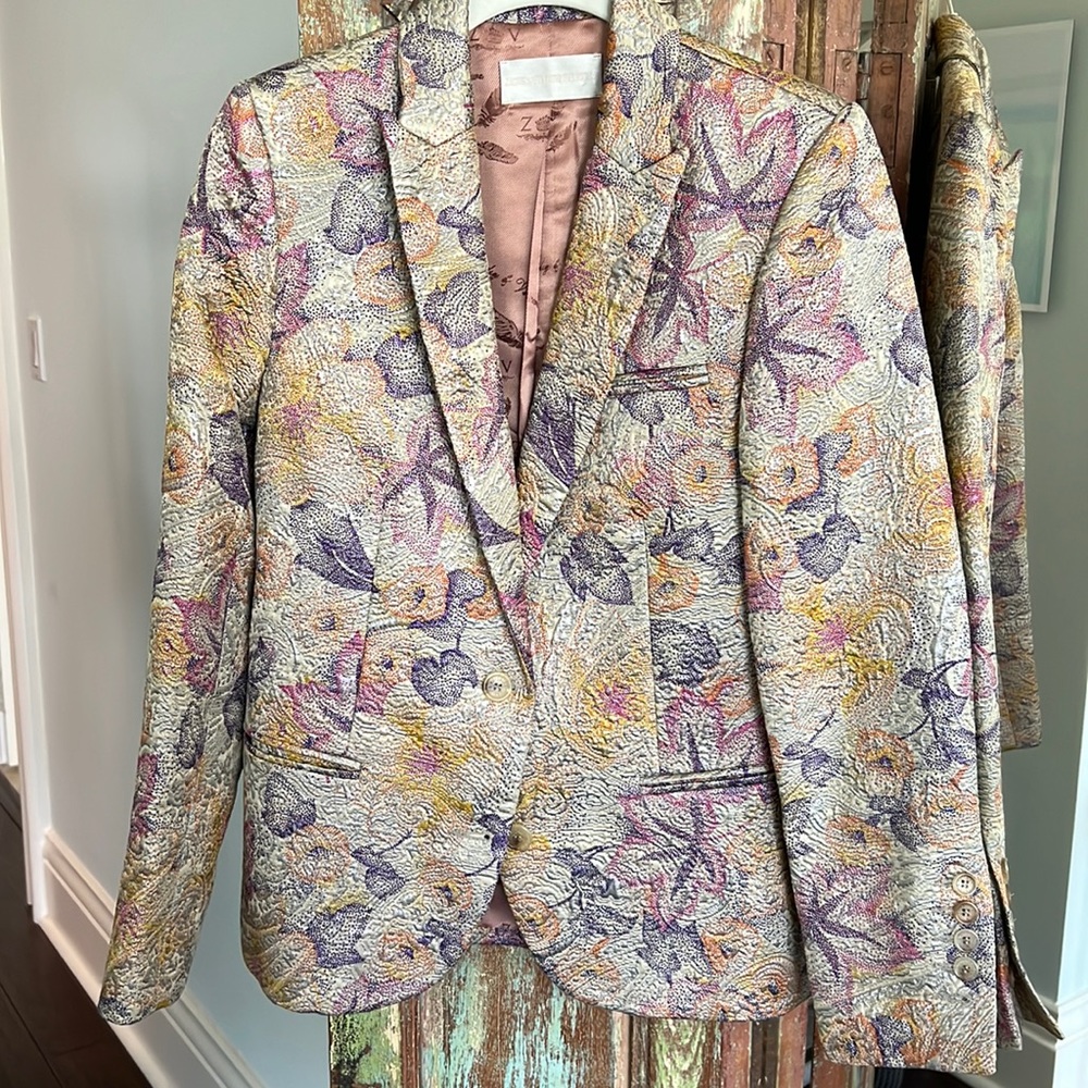Zadig & Voltaire Deluxe brocade blazer size 36 (US4)
